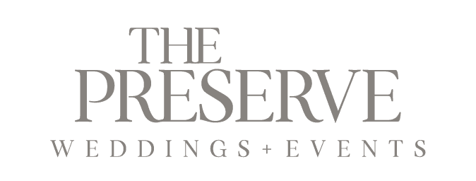 the preserve wedding and events logo