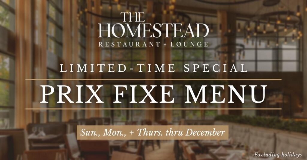 Menu — Homestead