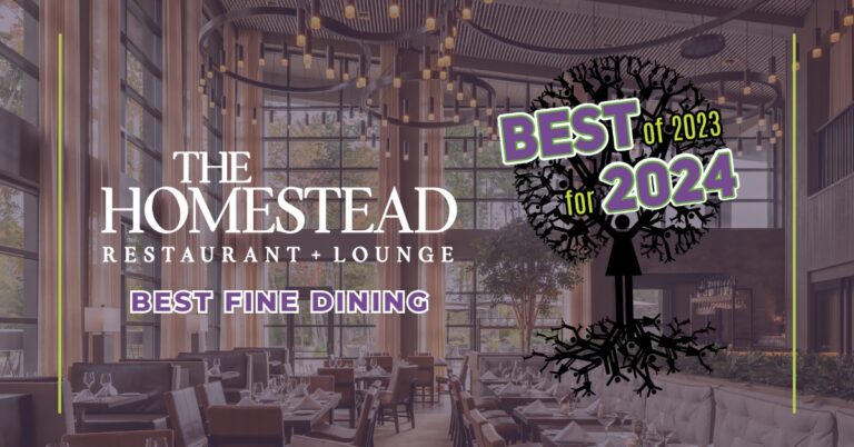 The Homestead Restaurant Named Best Fine Dining For Second Consecutive ...